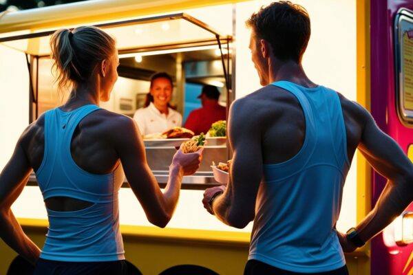 Festivais de corrida: Como transformar a comida em parte da diversão